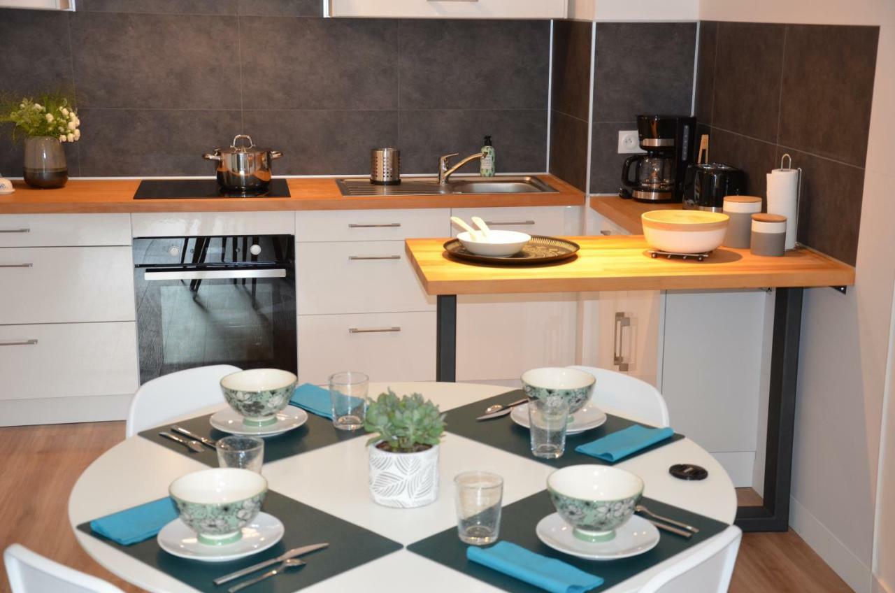 Grand T2 Port De Vannes, Vue Sur Jardin Luaran gambar